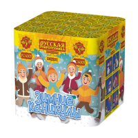 Зимние каникулы 36 Батарея салютов купить в Окуловке | okulovka.salutsklad.ru