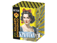 Красотка Батарея салютов купить в Окуловке | okulovka.salutsklad.ru