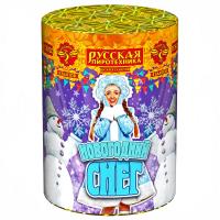 Новогодний снег Батарея салютов купить в Окуловке | okulovka.salutsklad.ru