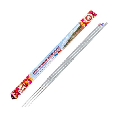 Триколор 650 мм. Бенгальские огни цветные купить в Окуловке | okulovka.salutsklad.ru