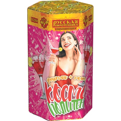 Космополитен Фонтан салют купить в Окуловке | okulovka.salutsklad.ru