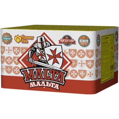 Мальта Батарея салютов купить в Окуловке | okulovka.salutsklad.ru