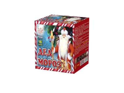 Дед Мороз Батарея салютов купить в Окуловке | okulovka.salutsklad.ru