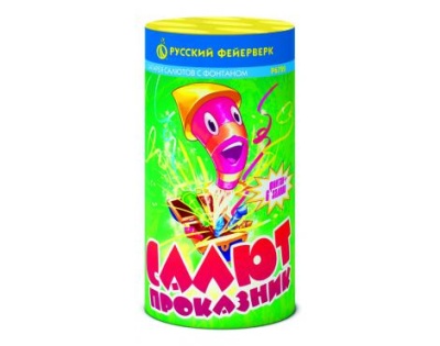 Салют-проказник Фонтан фейерверк купить в Окуловке | okulovka.salutsklad.ru