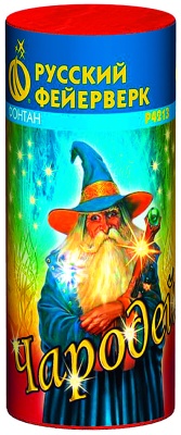 Чародей Пиротехнический фонтан купить в Окуловке | okulovka.salutsklad.ru