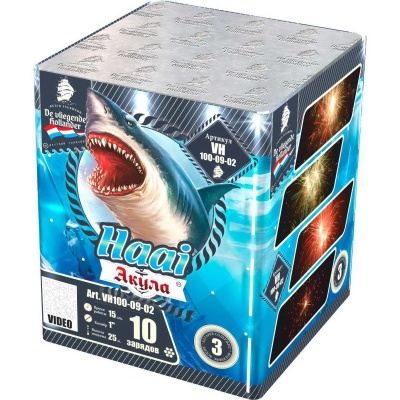 Акула Фейерверк купить в Окуловке | okulovka.salutsklad.ru