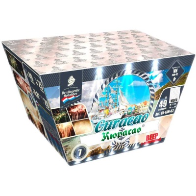 Кюрасао Батарея салютов купить в Окуловке | okulovka.salutsklad.ru