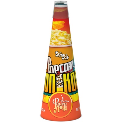 Поп корн Фонтан пиротехнический купить в Окуловке | okulovka.salutsklad.ru