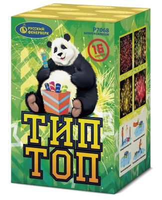 Тип-Топ Батарея салютов купить в Окуловке | okulovka.salutsklad.ru