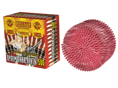 Пулеметная лента-500 Петарды связка купить в Окуловке | okulovka.salutsklad.ru