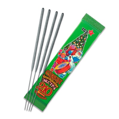 210 мм. Экстра Бенгальские огни купить в Окуловке | okulovka.salutsklad.ru