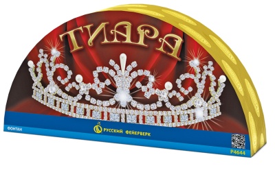 Тиара Пиротехнический фонтан купить в Окуловке | okulovka.salutsklad.ru