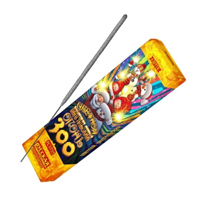 Цветной 300 мм. Бенгальские огни купить в Окуловке | okulovka.salutsklad.ru